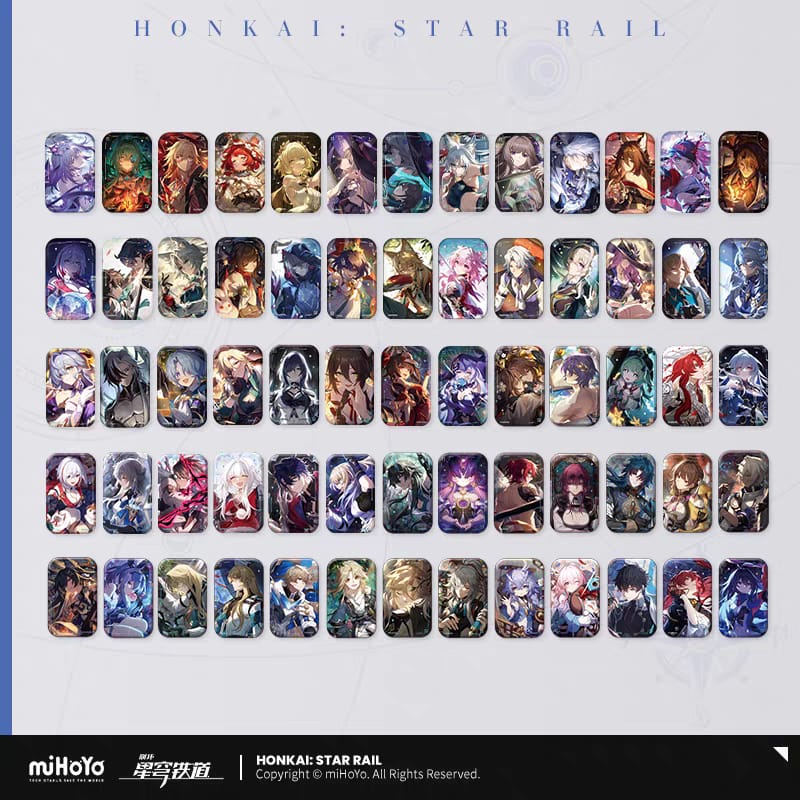 Light Cone Series Square Badge - Honkai Star Rail