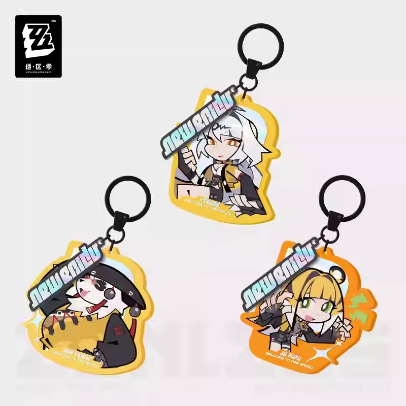 Yunkui Summit Q Series Acrylic Keychain - Zenless Zone Zero