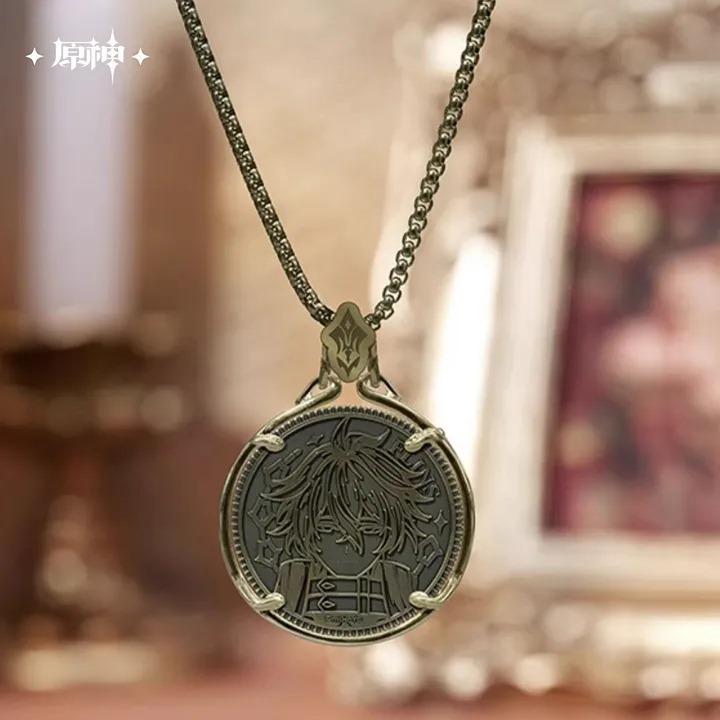 Flins Decision Coin Necklace Set - Genshin Impac