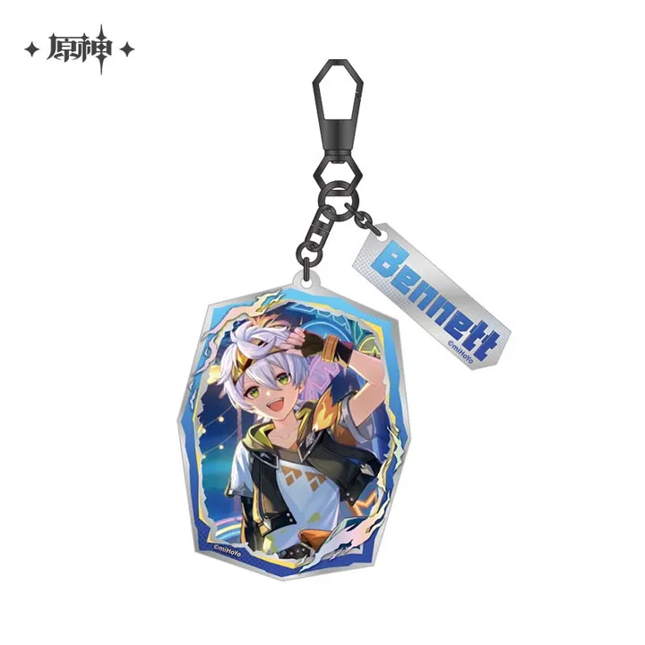 Bennett Sunspray Summer Resort Story Chapter Series Acrylic Keychain - Genshin Impact
