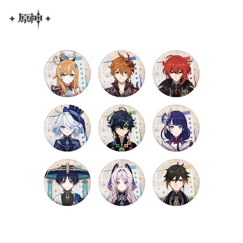Lightbox Chronicles Series Can Badge - Genshin Impact