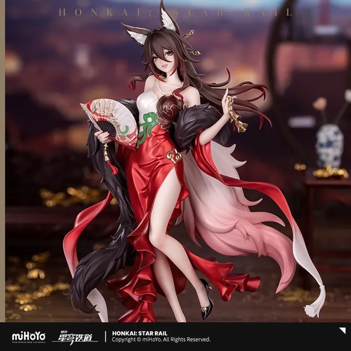 PVC Figure Gift+ 1/8 Fugue / Tingyun  Star Luck Amass Fortunes Version - Honkai: Star Rail x Jiaduobao Collaboration