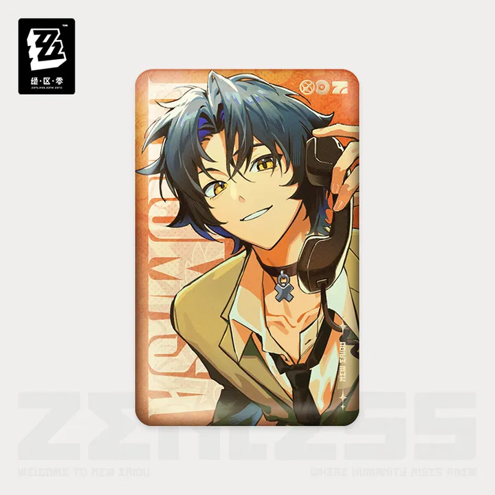 Asaba Harumasa FM Video Series Can Badge - Zenless Zone Zero