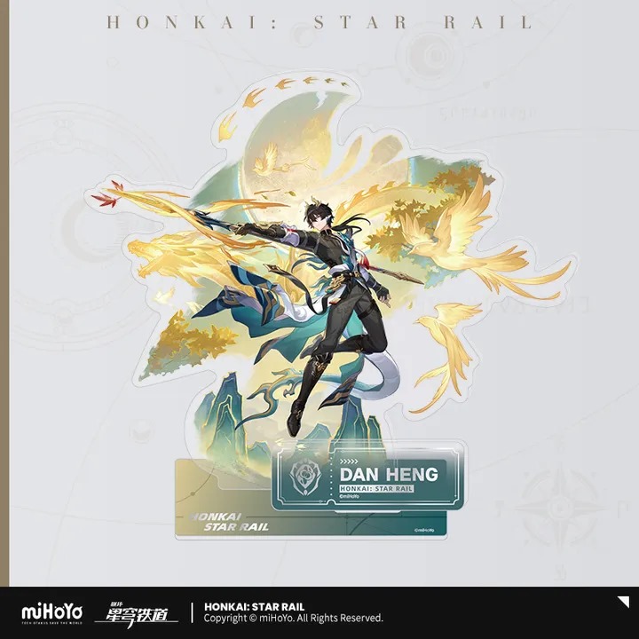 Dan Heng Permansor Terrae Character Theme Acrylic Stand - Honkai: Star Rail