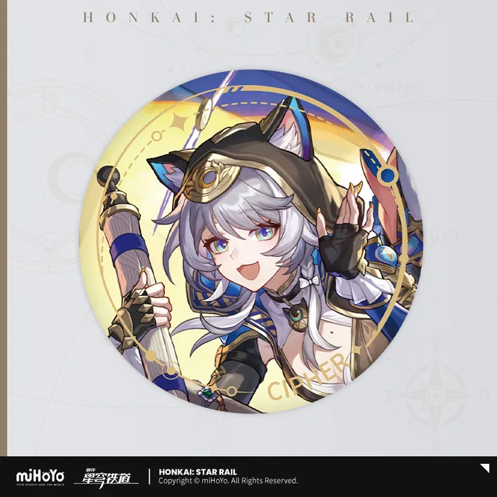 Character Theme Can Badge - Honkai Star Rail