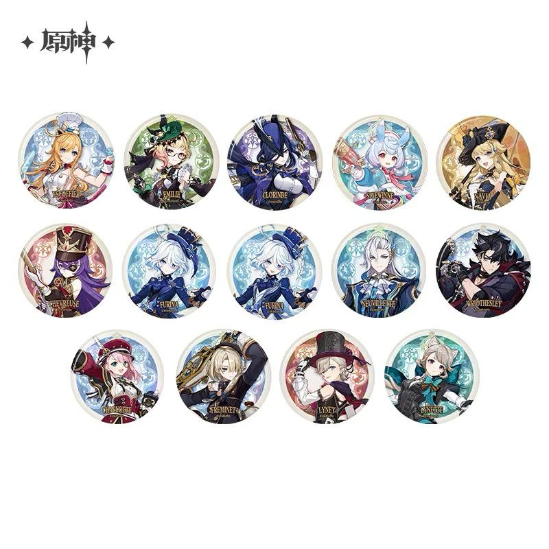 Fontaine Series Character Badge - Genshin Impact