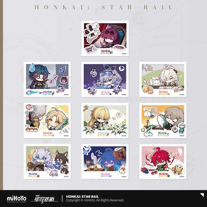 Blind Box Pom-Pom Photobook Series Polaroid - Honkai Star Rail