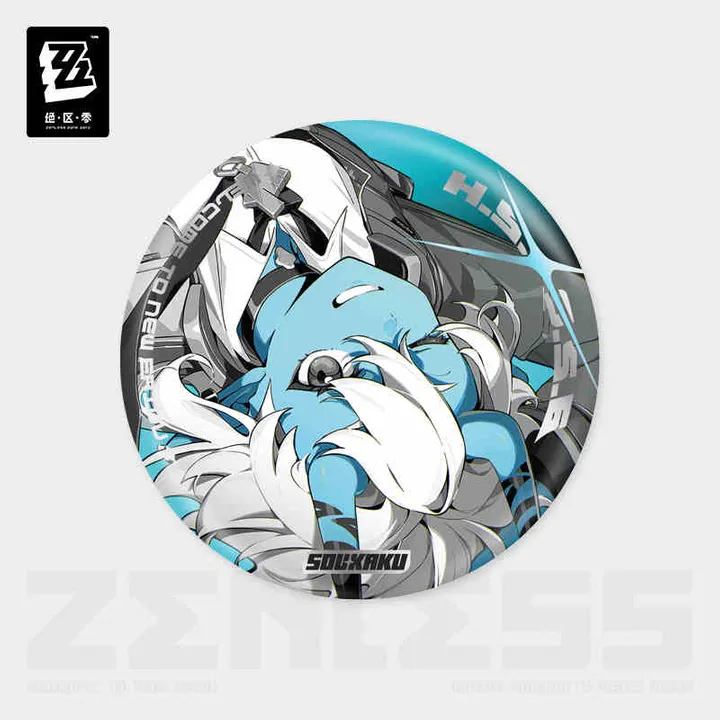 Special Operation Cinema Series Reflective Can Badge - Zenless Zone Zero