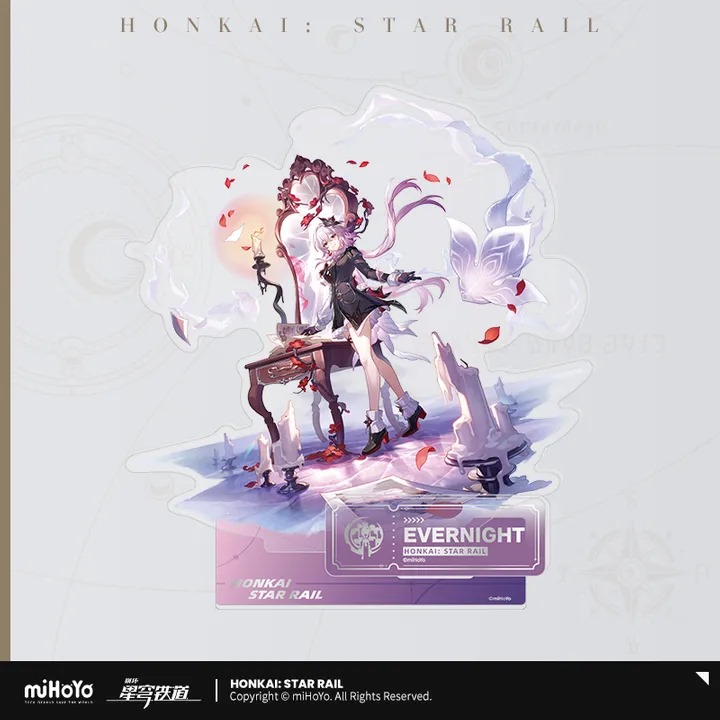 Evernight Character Theme Acrylic Stand - Honkai: Star Rail