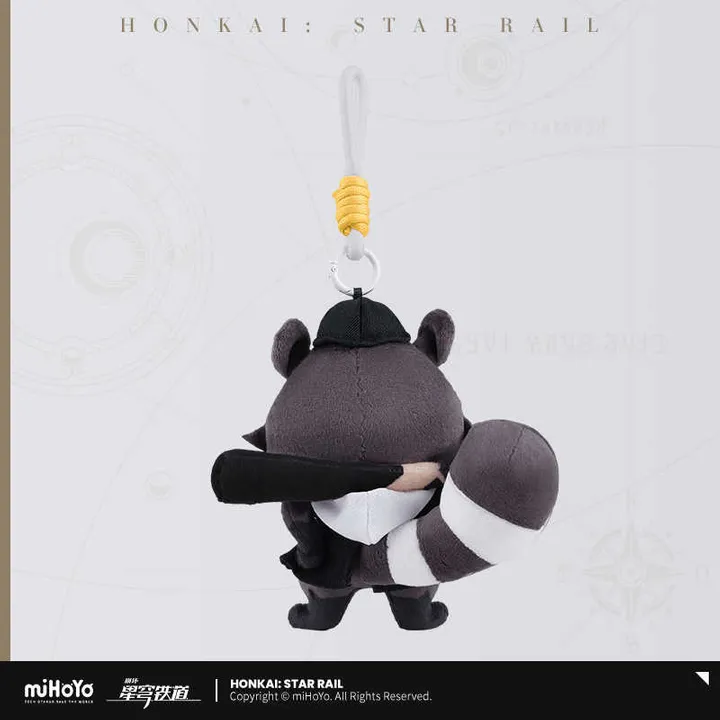 The Legend of The Galactic Baseballer Plush Keychain - Honkai Star Rail