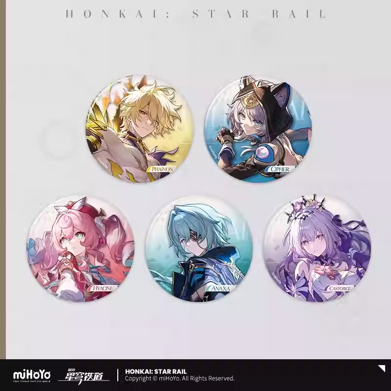 Interstellar Journey Series Can Badge - Honkai: Star Rail