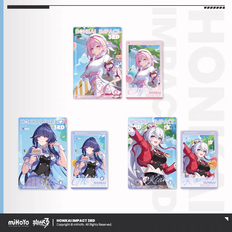 9th Anniversary Series Polaroid & Flash Card - Honkai Impact 3rd