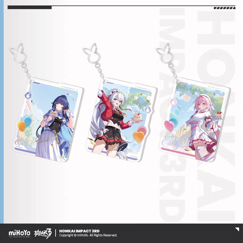 9th Anniversary Series Acrylic Photo Card - Honkai Impact 3rd