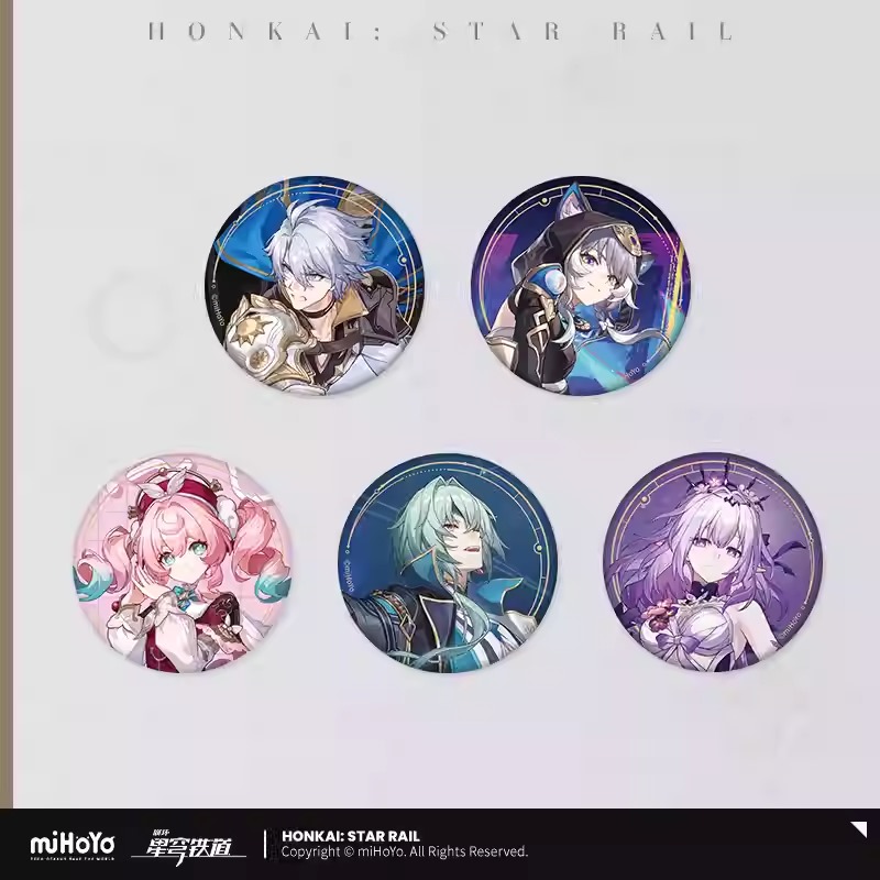 Star Invitation Series Can Badge - Honkai: Star Rail