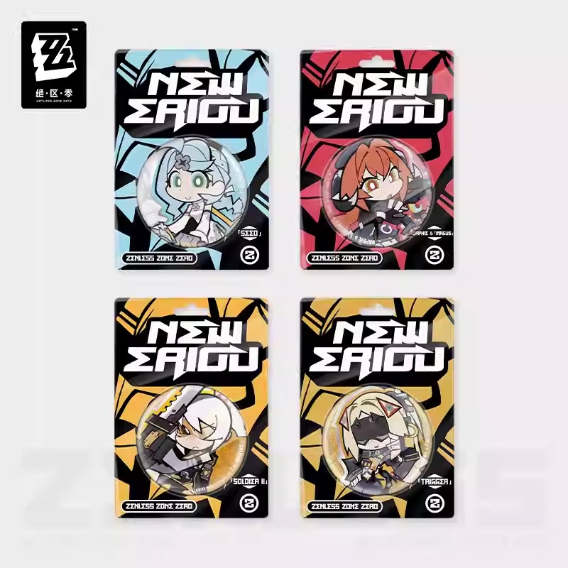 Obol Squad Q Series Can Badge - Zenless Zone Zero