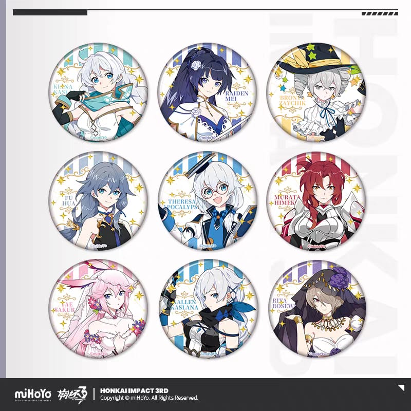 Anniversary Return Dungeon Series Can Badge - Honkai Impact 3rd