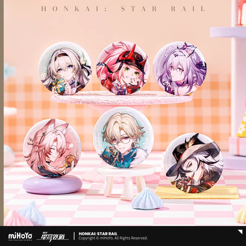 Cosmic Candy House Can Badge - Honkai Star Rail
